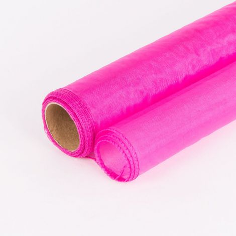 Organza w rolce Akces 40cm x 10y, Różowa - 2